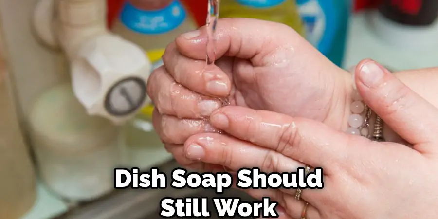 Dish Soap Should Still Work