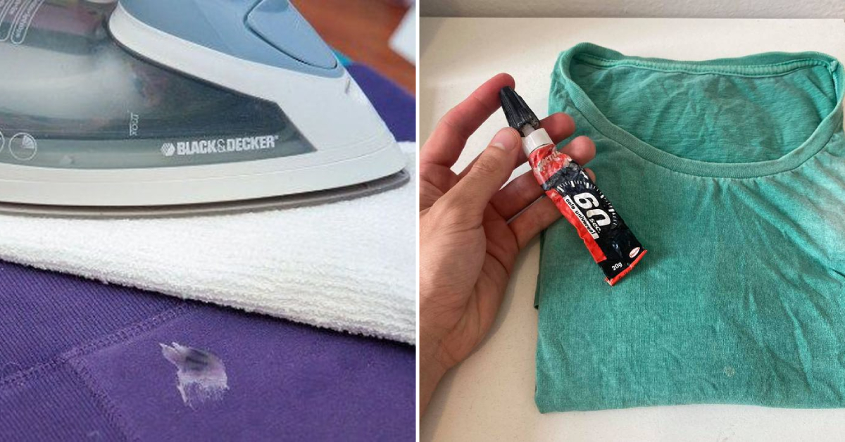 How to Remove Super Glue From Fabric With Iron