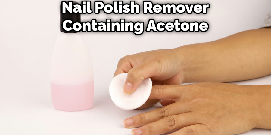 Nail Polish Remover Containing Acetone