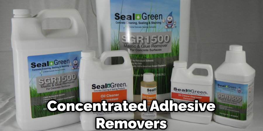 Concentrated Adhesive Removers