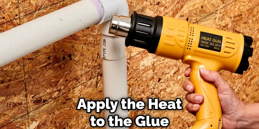 Apply the Heat to the Glue