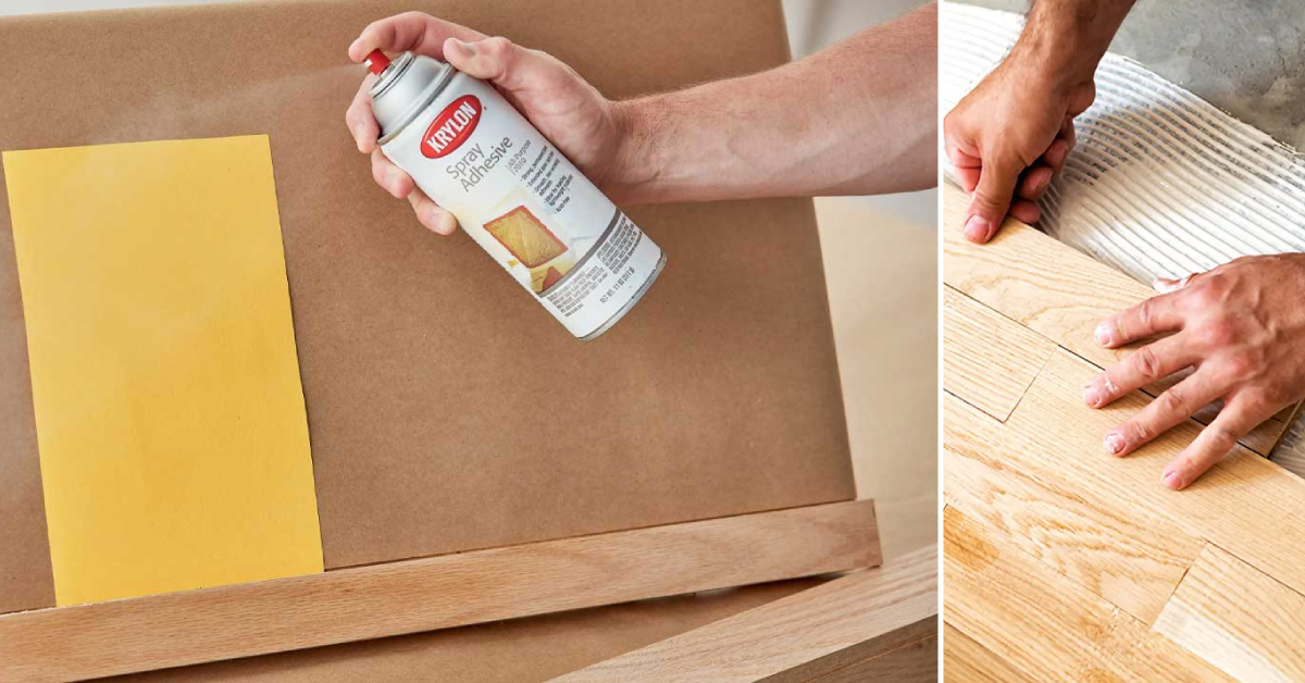 How to Remove Spray Adhesive From Wood