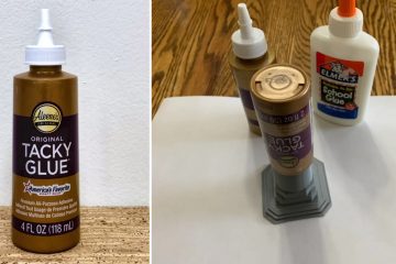 How to Open Aleene's Tacky Glue Bottle