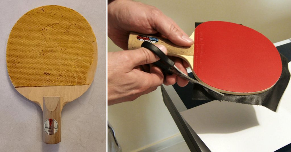 How to Glue Rubber Table Tennis