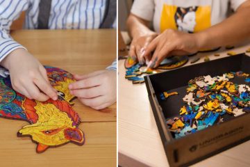 How to Glue a Wooden Puzzle Together