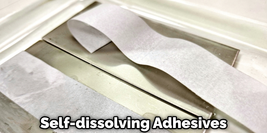 Self-dissolving Adhesives