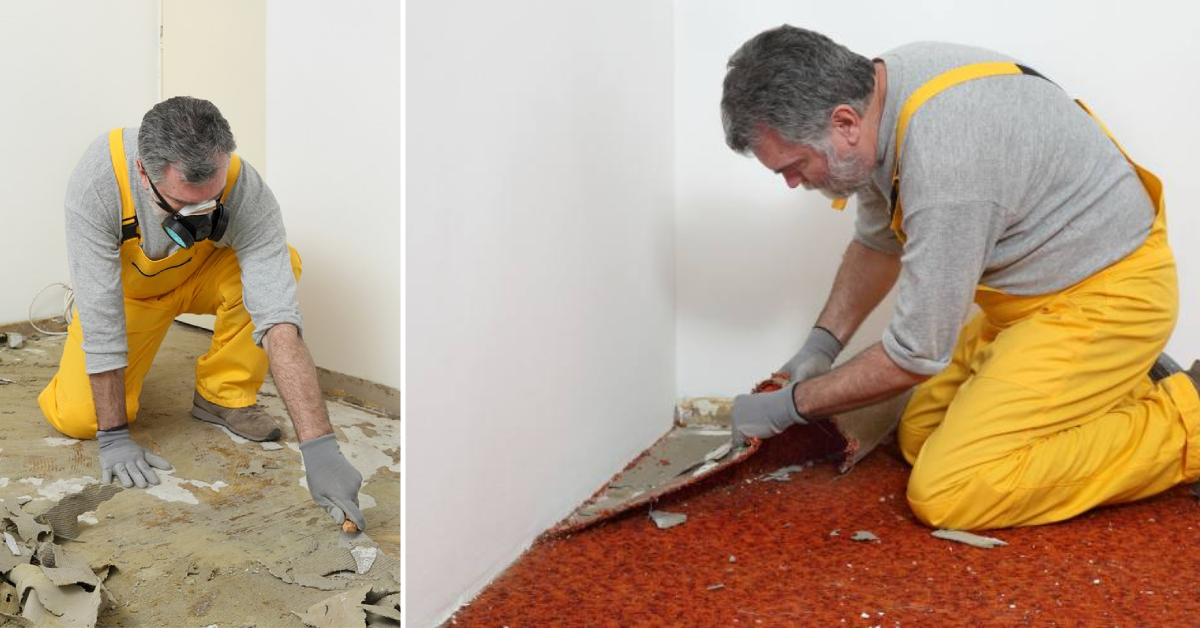 How to Remove Carpet Glue From Tile