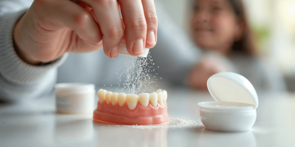 Denture Powders: Light but Effective